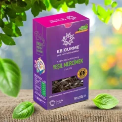 Kb Gurme Filizlendirilmiş Yeşil Mercimek Makarna Fusilli 200 gr
