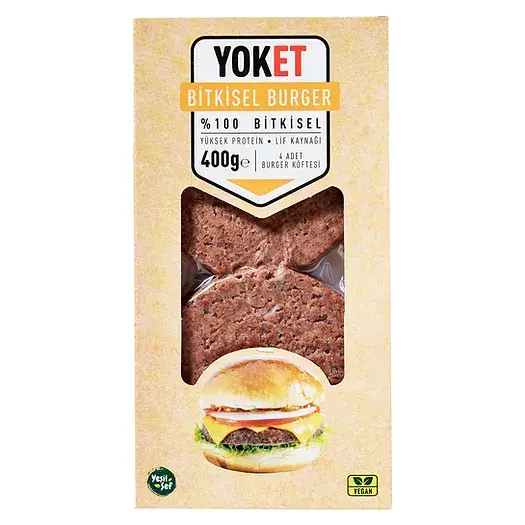 Yoket Burger Paket 4lü - 400 gr