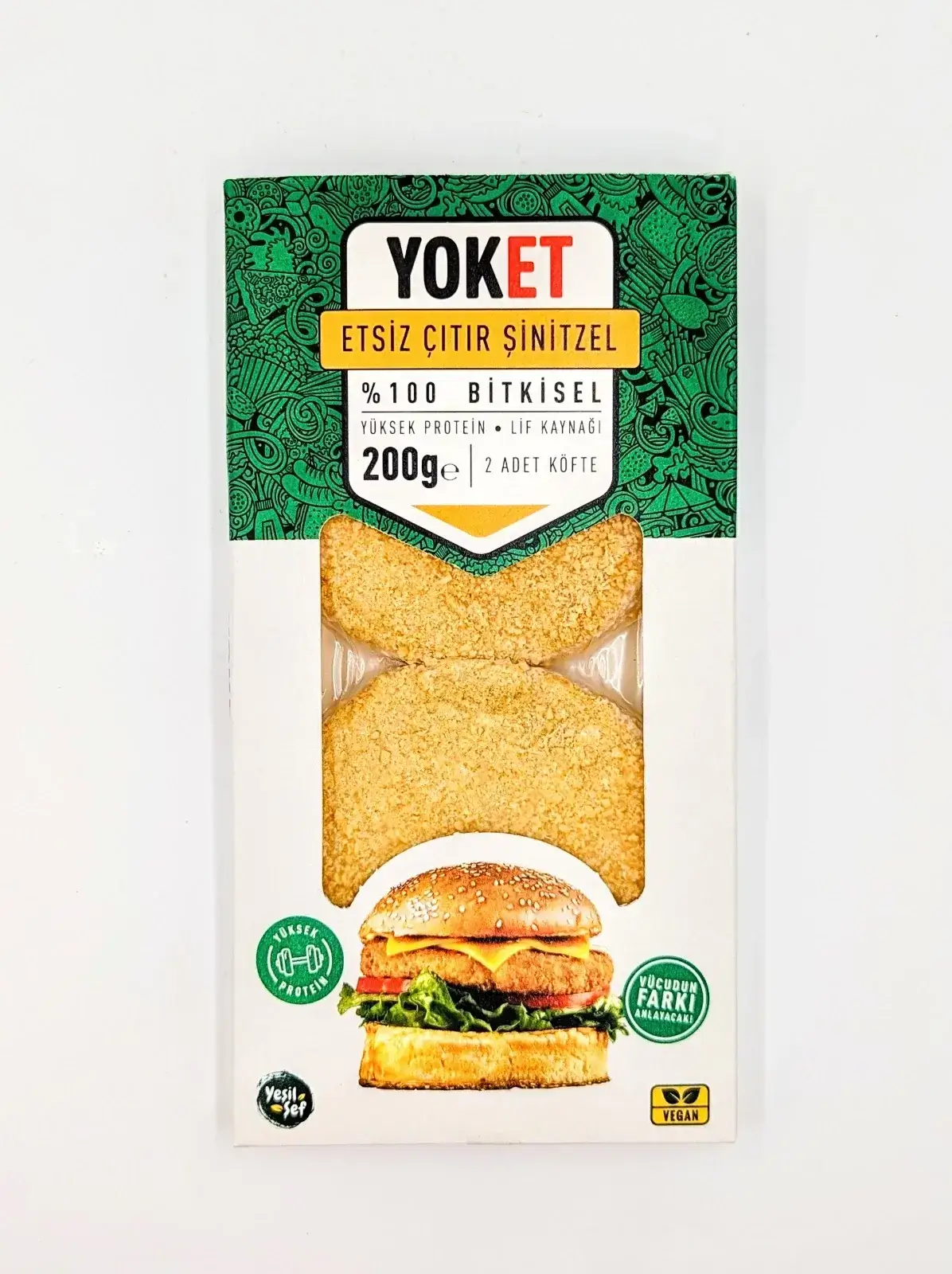 Yoket Etsiz Çıtır Şinitzel 200gr