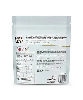 Munchey Cookie Crisps Kakao 40 gr - Görsel 2