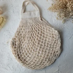 Zeero %100 Pamuk Alışveriş Filesi (Kısa Sap)