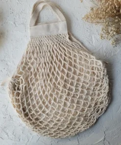 Zeero %100 Pamuk Alışveriş Filesi (Kısa Sap)