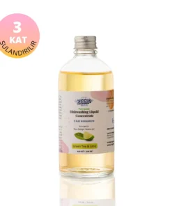 Zeero Süper Konsantre Elde Bulaşık Yıkama Deterjanı - Lime & Eucalyptus - 100 ml