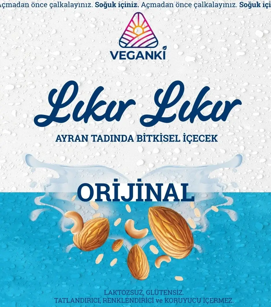 Veganki Lıkır Lıkır Sade - 330 ml - Görsel 3
