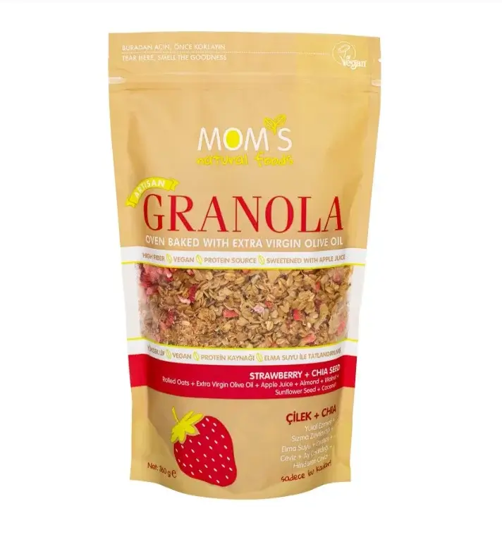 Mom's Çilek - Chia Granola 360g