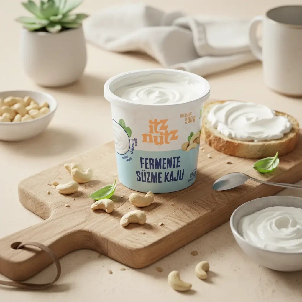 İtz Nutz Fermente Süzme Kaju (Kaju Yoğurdu) 500 gr - Görsel 4