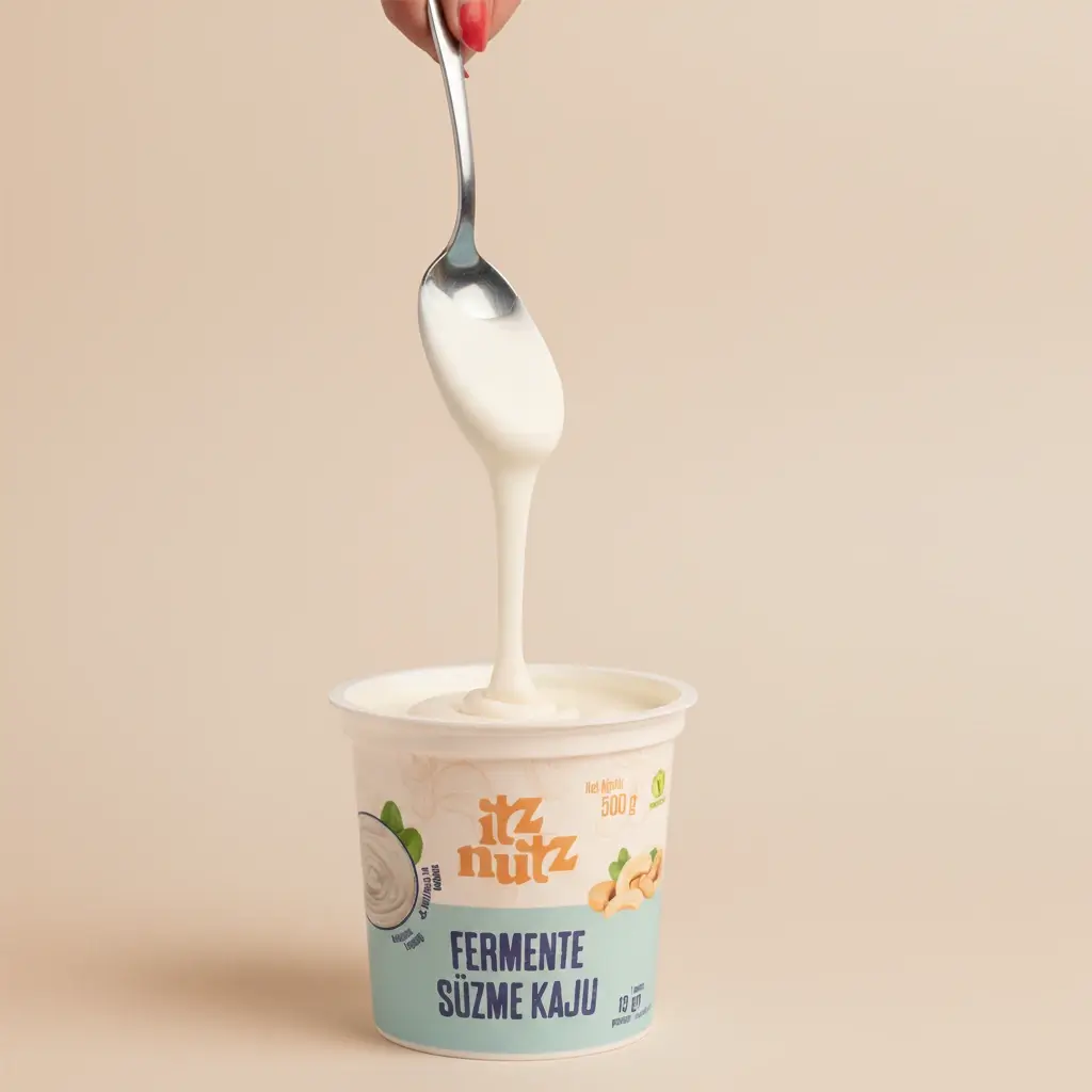 İtz Nutz Fermente Süzme Kaju (Kaju Yoğurdu) 500 gr - Görsel 3