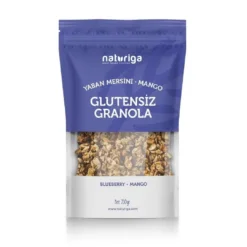 Naturiga Glutensiz Yaban mersini & Mango Granola(250 gr)