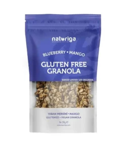 Naturiga Glutensiz Yaban mersini & Mango Granola(250 gr)