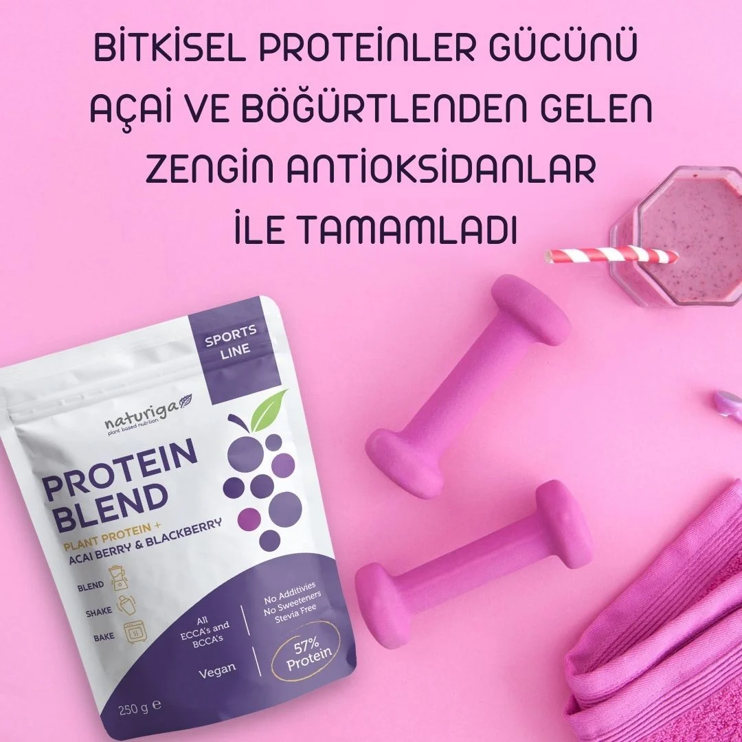 Naturiga Berry Protein Karışımı(Berry Protein) 250gr - Görsel 3
