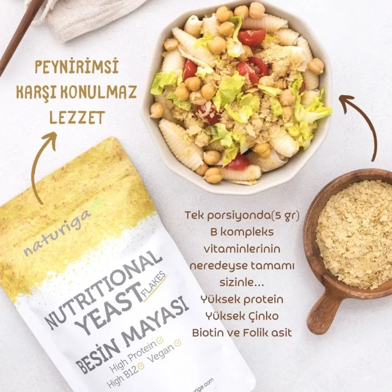 Naturiga besin mayası 100 gr nutritional yeast