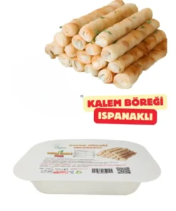 Ispanaklı Vegan Kalem Börek - 500 gr