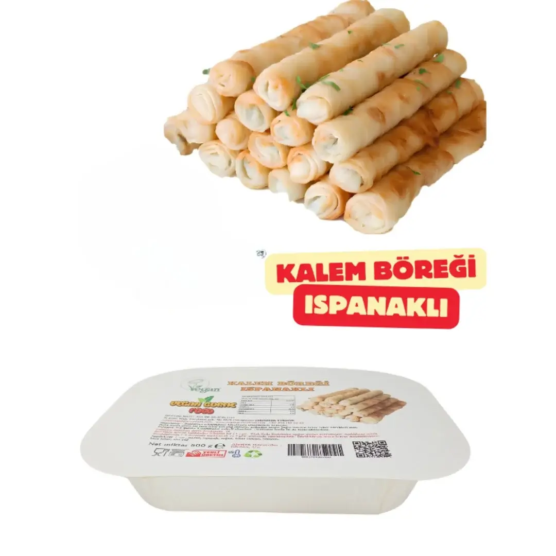 Ispanaklı Vegan Kalem Börek - 500 gr