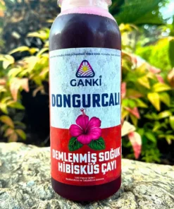 Veganki Dongurcalı - Demlenmiş Soğuk Hibisküs Çayı - 330 ml