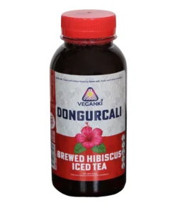 Veganki Dongurcalı - Demlenmiş Soğuk Hibisküs Çayı - 250 ml