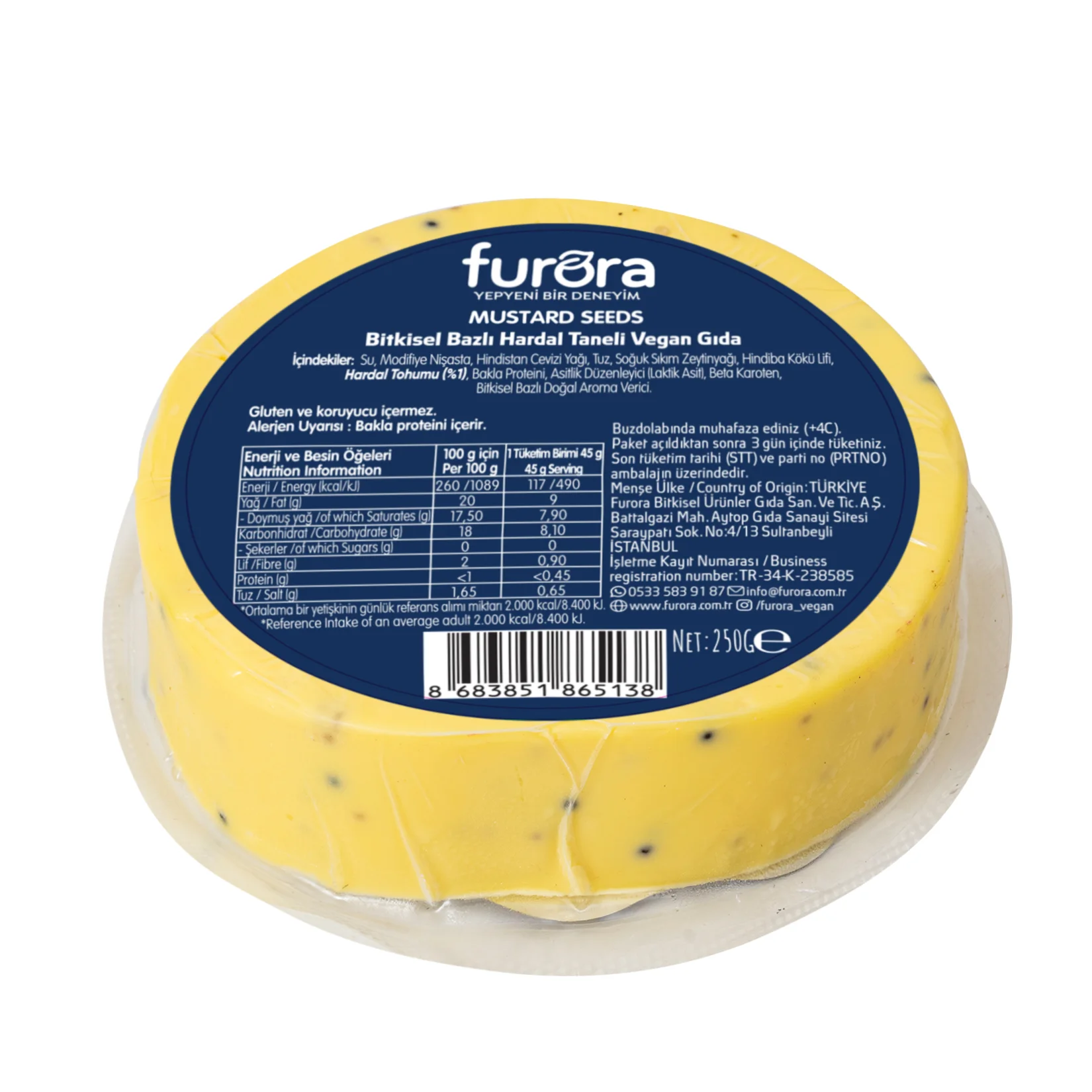 Furora Hardal Taneli 250 gr - Görsel 2