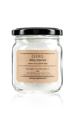 Zeero Kireç Çözücü & Bulaşık Makinesi Temizleyici (Limon Tuzu) - 150 gr