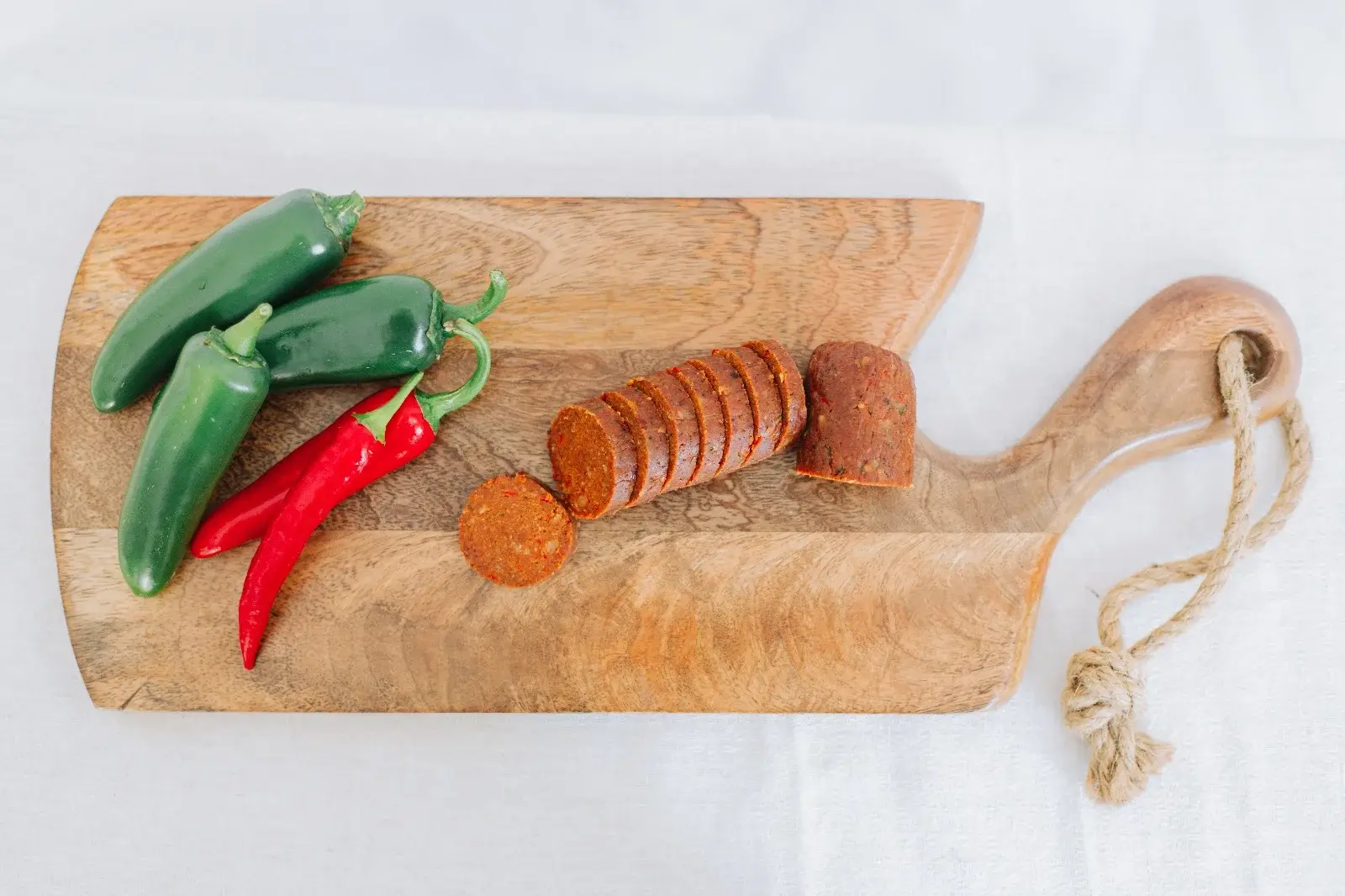 Lethe Vegan- Acılı Vegan Sucuk 150 gr - Görsel 3