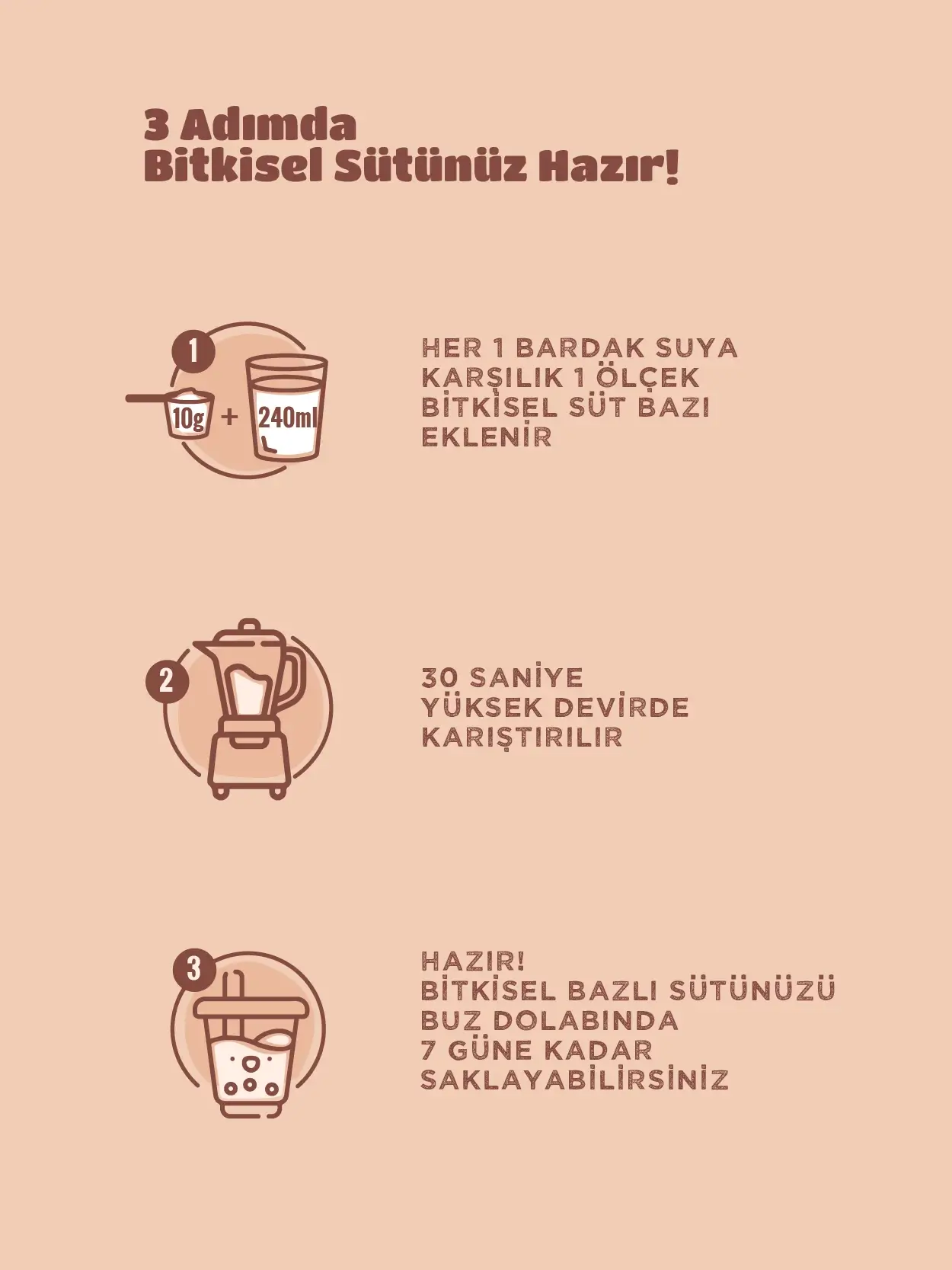 Plantero Bitkisel Badem Sütü Bazı 250 gr - Görsel 4