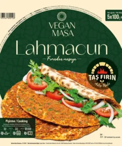 Vegan Masa Bitkisel Lahmacun 5 adet (5 x 100g)
