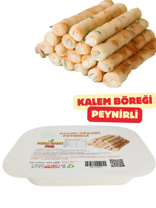 Peynirli Vegan Kalem Börek - 400 gr