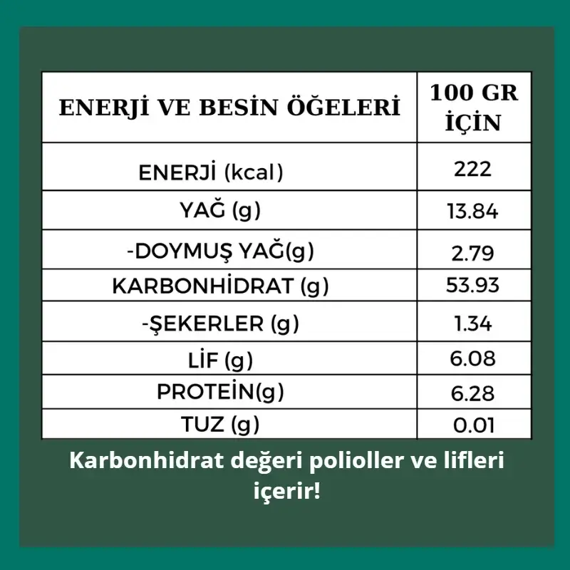 Dolcida Şekersiz Çikolata Cips 70 Gr - Görsel 3