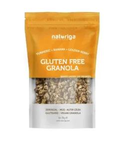 Naturiga Glutensiz Zerdeçal & Altın Çilek Granola(250 gr)