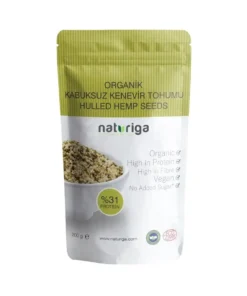 Naturiga Organik Kabuksuz Kenevir Tohumu 200 gr