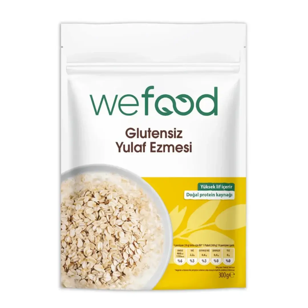Wefood Glutensiz Yulaf Ezmesi 300 gr
