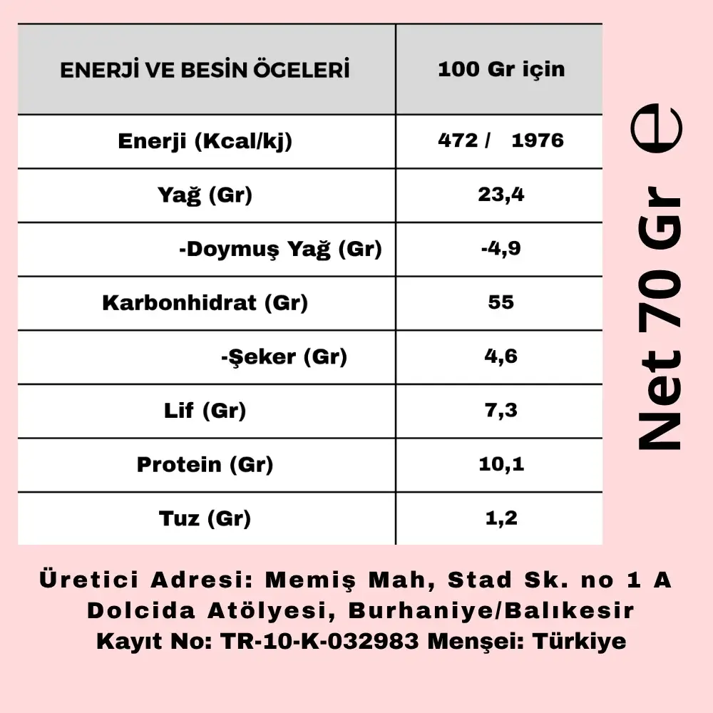 Dolcida Tuzlu Bites 70g - Görsel 3