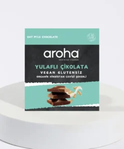 Aroha Yulaf Sütlü Organik Hindistan Cevizi Şekerli Çikolata 42 g