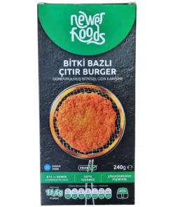 Newer Foods Bitki Bazlı Çıtır Burger 240gr