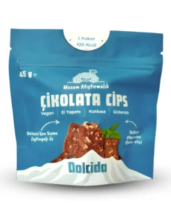 Dolcida Şekersiz Çikolata Cips 45 Gr