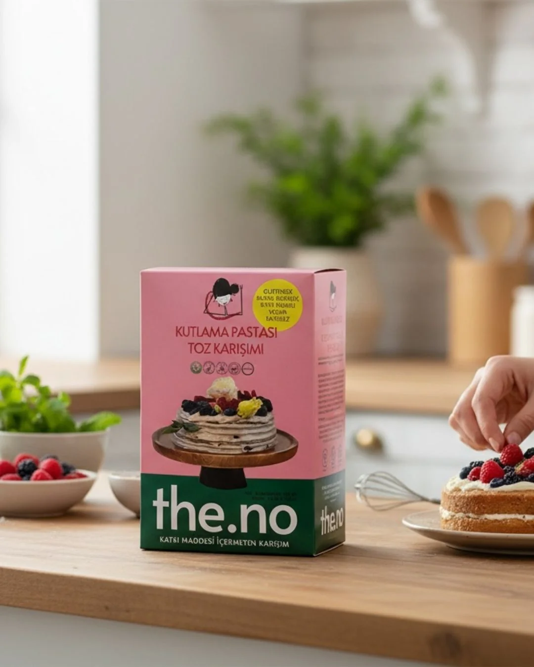 the No Foods Kutlama Pastası Toz Karışımı