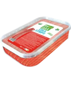 Veg'n Snack Cola Sour Strips - Kola Aromalı Yumuşak Şeker Çubukları -Küvette 200g