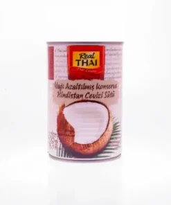 Real Thai Yağı Azaltılmış Konserve Hindistan Cevizi Sütü 400ml