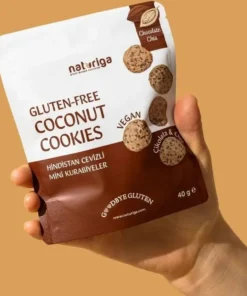 Naturiga Çikolata & Chialı Hindistan Cevizli Yumuşak Kurabiye 40gr