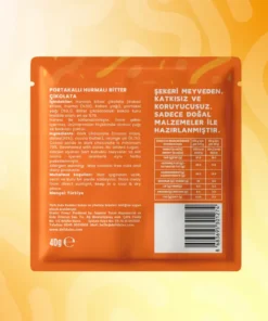 Delidates Hurmalı Portakallı Bitter Çikolata 40g - Görsel 4