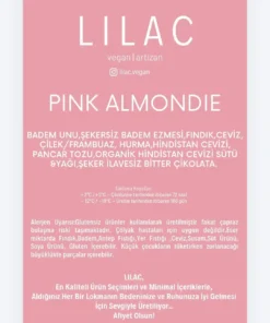 Lilac Pink Almondie Bar (Ankara Özel) - Görsel 2