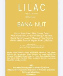 Lilac Bana-Nut Bar (Ankara Özel) - Görsel 2