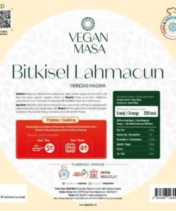 Vegan Masa Bitkisel Lahmacun 5 adet (5 x 100g) - Görsel 2