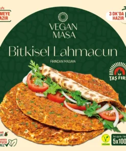 Vegan Masa Bitkisel Lahmacun 5 adet (5 x 100g)