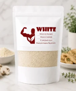 Niya Foods - White - Beyaz Et Tadında Seitan Toz Karışımı 90 g