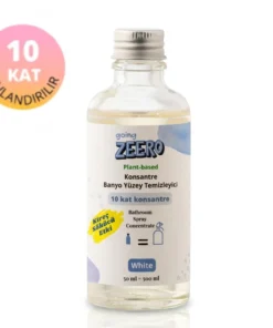Zeero Banyo Temizleme Spreyi - Süper Konsantre - Hassas Formül (Kokusuz) 50ml