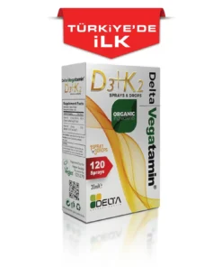 Delta - Vegatamin D3 + K2 Sprey Damla