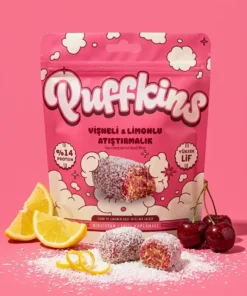 Puffkins Vişneli Limonlu Atıştırmalık 75gr