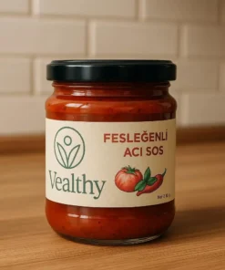 Vealthy Fesleğenli Acı Sos 210g