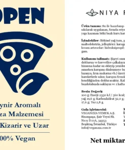 Niya Foods OPEN — Vegan Peynir Aromalı Pizza Malzemesi 90 g - Görsel 2
