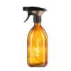 Zeero Amber Cam Şişe 500 ml - Sprey Başlıklı (Bathroom Cleaner Yazılı)