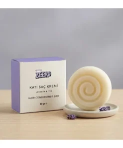 Zeero Katı Saç Kremi - Lavanta & Itır - 60 gr